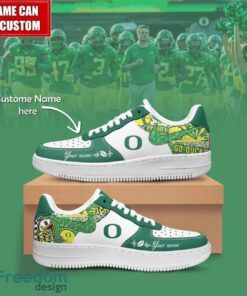 NCAA Oregon Ducks Air Force Sneakers AF1 Personalized Name Special Gift