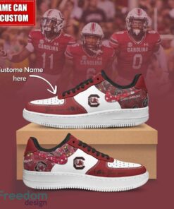 NCAA South Carolina Gamecocks Air Force Sneakers AF1 Personalized Name Special Gift