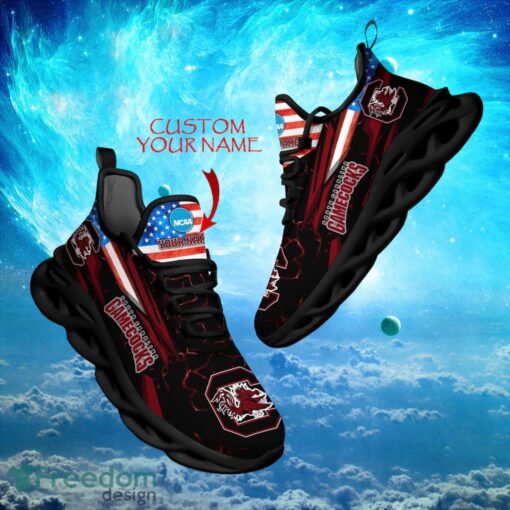 NCAA South Carolina Gamecocks Design For Fans Loves Custom Your Name Max Soul Shoes Product Photo 1