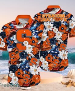 NCAA Syracuse Orange Design Logo Gift For Fan Independence Day Hawaii Shirt Full Over Print