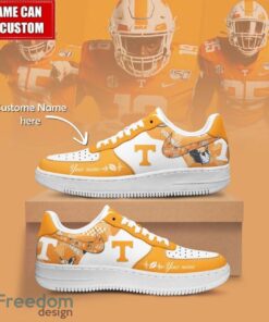 NCAA Tennessee Volunteers Air Force Sneakers AF1 Personalized Name Special Gift