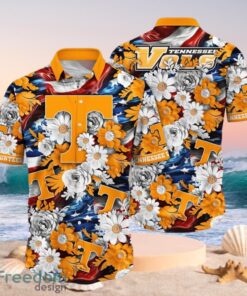 NCAA Tennessee Volunteers Design Logo Gift For Fan Independence Day Hawaii Shirt Full Over Print