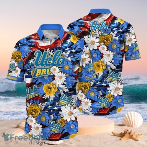 NCAA Ucla Bruins Design Logo Gift For Fan Independence Day Hawaii Shirt Full Over Print Product Photo 1