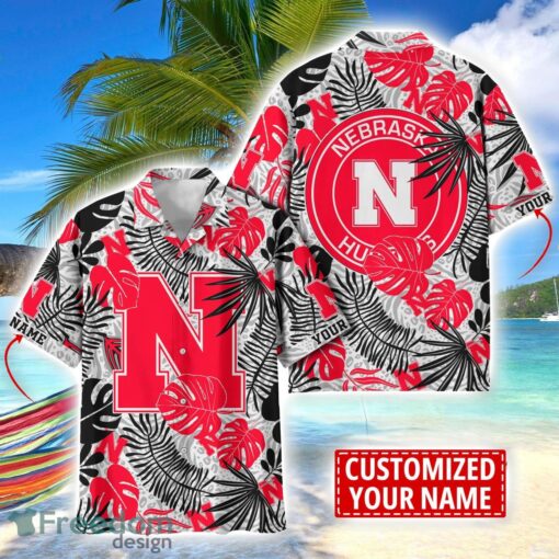 Nebraska Cornhuskers Aloha Hawaiian Shirt Custom Name Summer Gift Holiday Team Shirt Product Photo 1