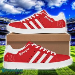 Nebraska Cornhuskers Football Low Top Skate Shoes Limited Version Gift Ideas For Fans Product Photo 1