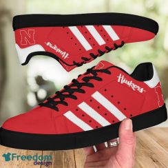 Nebraska Cornhuskers Football Low Top Skate Shoes Limited Version Gift Ideas For Fans Product Photo 4