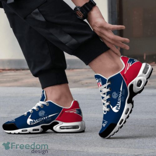 New England Patriots Est.1960 Custom Name Air Cushion Sneakers For Men And Women Product Photo 2