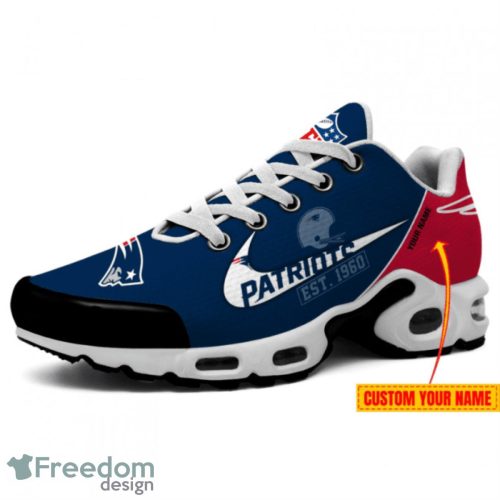 New England Patriots Est.1960 Custom Name Air Cushion Sneakers For Men And Women Product Photo 3