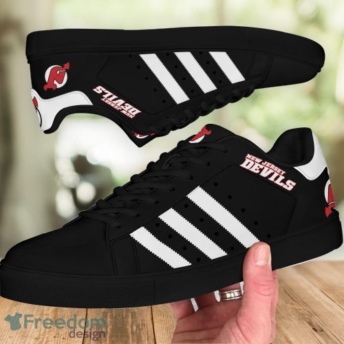 New Jersey Devils Low Top Skate Shoes Fans Sneakers Men Women Gift Product Photo 4