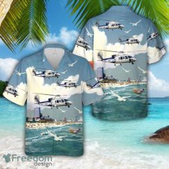 New Jersey State Police Sikorsky S-76B Hawaiian Shirt Men Women Beach Shirt