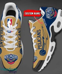 New Orleans Pelicans NBA Air Cushion Sports Shoes Custom Name TN Sneakers For Fans Product Photo 3