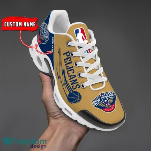 New Orleans Pelicans NBA Air Cushion Sports Shoes Custom Name TN Sneakers For Fans Product Photo 1