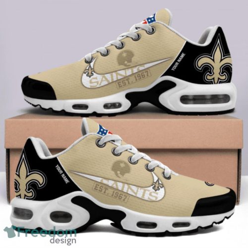 New Orleans Saints Est.1967 Custom Name Air Cushion Sneakers For Men And Women Product Photo 1