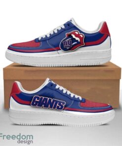 New York Giants Air Force Shoes Sexy Lips AF1 For Men And Women