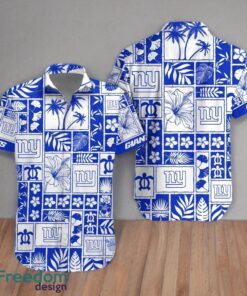 New York Giants Combo Hawaiian Shirt & Short Summer Beach Aloha For Men Women Product Photo 1