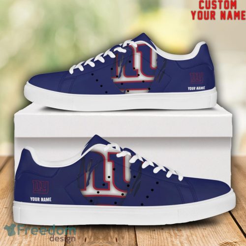 New York Giants NFL Custom Name Unique Gift Low Top Skate Shoes Gifts For Fans Product Photo 1