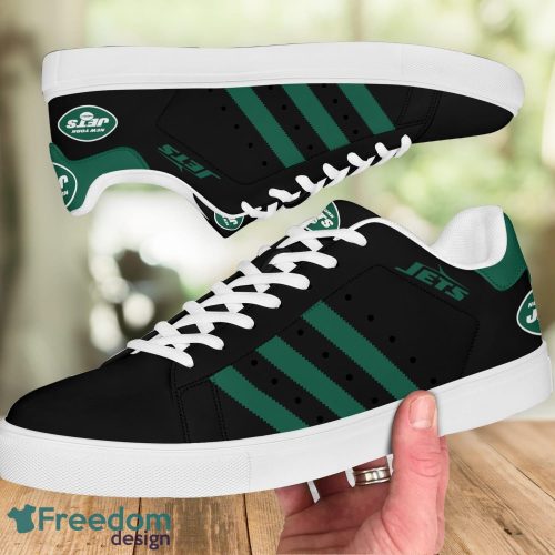 New York Jets Low Top Skate Shoes Stan Smith Shoes Product Photo 2