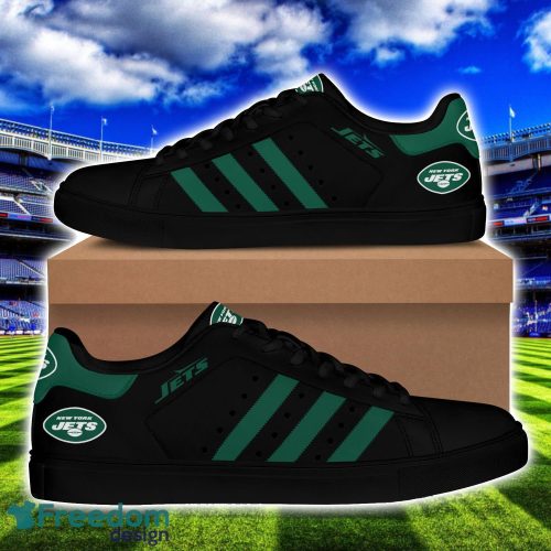 New York Jets Low Top Skate Shoes Stan Smith Shoes Product Photo 3