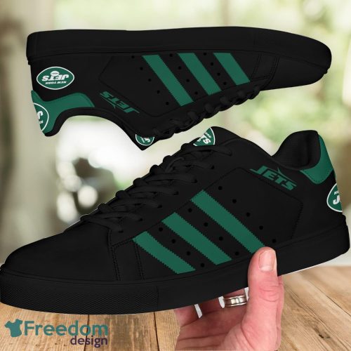 New York Jets Low Top Skate Shoes Stan Smith Shoes Product Photo 4