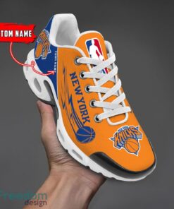 New York Knicks NBA Air Cushion Sports Shoes Custom Name TN Sneakers For Fans