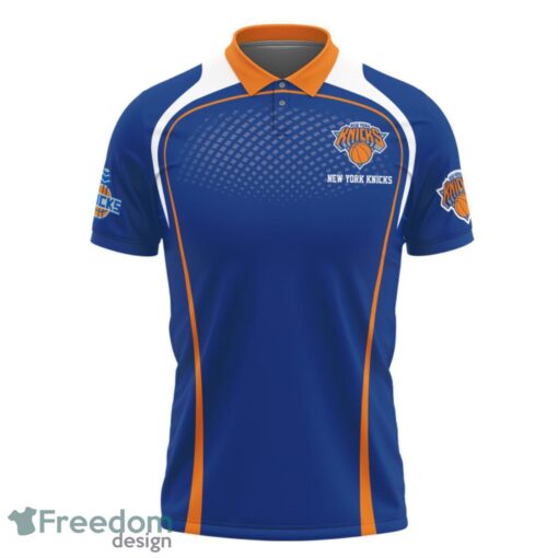 New York Knicks Style NBA 3D Polo Shirt Gift For Men Father's Day Gift Product Photo 2