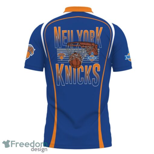 New York Knicks Style NBA 3D Polo Shirt Gift For Men Father's Day Gift Product Photo 3