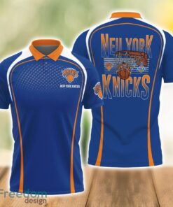 New York Knicks Style NBA 3D Polo Shirt Gift For Men Father’s Day Gift