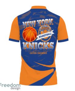 New York Knicks Style NBA Basketball Team 3D Polo Shirt Sport Fans Gift Product Photo 3