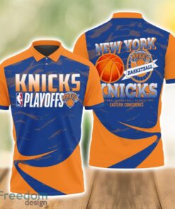 New York Knicks Style NBA Basketball Team 3D Polo Shirt Sport Fans Gift