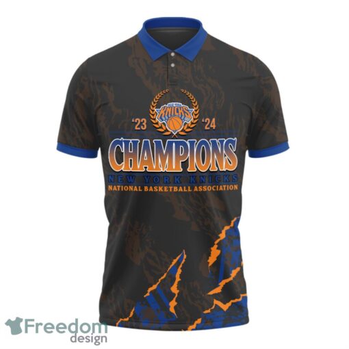 New York Knicks Style NBA Champs 2024 Polo Shirt Limited For Sport Season Gift Product Photo 2