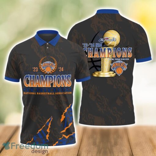 New York Knicks Style NBA Champs 2024 Polo Shirt Limited For Sport Season Gift Product Photo 1