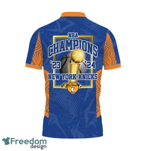 New York Knicks Style NBA Champs Team Basketball 2024 Polo Shirt Gift Ideas For Fans Product Photo 3