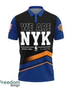 New York Knicks Style NBA Champs We Are Sport Team 3D Polo Shirt Product Photo 2