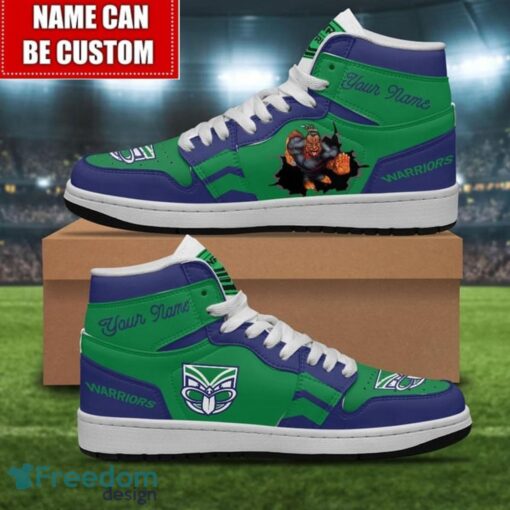 New Zealand Warriors Custom Name Limited Air Jordan Hightop Shoes Men Women Gift Product Photo 1