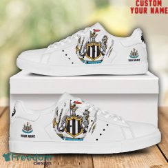 Newcastle United EPL Custom Name Unique Gift Low Top Skate Shoes For Man And Woman