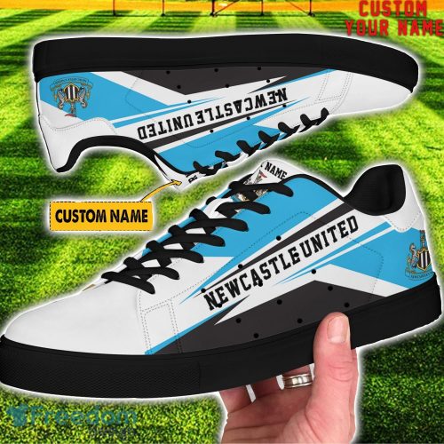 Newcastle United New Custom Name Unique Gift Skate Shoes For Football Fan Product Photo 2