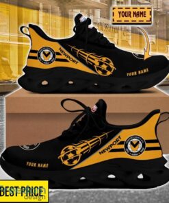 Newport County Custom Name Sneakers Limited Max Soul Shoes For Men Women Product Photo 2