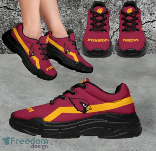 NFL Arizona Cardinals Custom Simple Logo For Fans Sneakers Shoes Product Photo 1