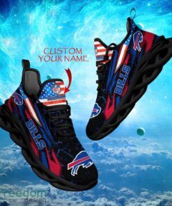 NFL Buffalo Bills Design For Fans Loves Custom Your Name Max Soul Shoes