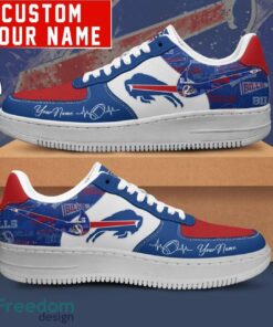 NFL Buffalo Bills Personalized Name AF1 Air Force Sneakers For Men Women