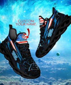 NFL Carolina Panthers Design For Fans Loves Custom Your Name Max Soul Shoes