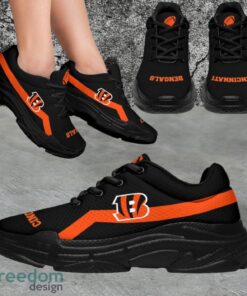 NFL Cincinnati Bengals Custom Simple Logo For Fans Sneakers Shoes Product Photo 1