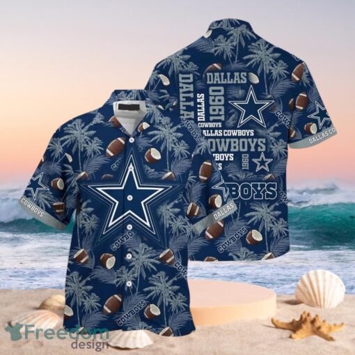 NFL Dallas Cowboys 1960 Logo Gift For Fans Hawaiian Shirt Full Over Print Product Photo 1