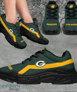 NFL Green Bay Packers Custom Simple Logo For Fans Sneakers Shoes