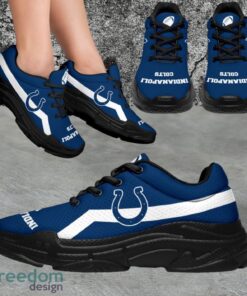 NFL Indianapolis Colts Custom Simple Logo For Fans Sneakers Shoes