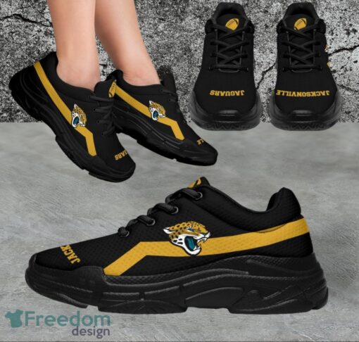 NFL Jacksonville Jaguars Custom Simple Logo For Fans Sneakers Shoes Product Photo 1