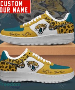 NFL Jacksonville Jaguars Personalized Name AF1 Air Force Sneakers For Men Women