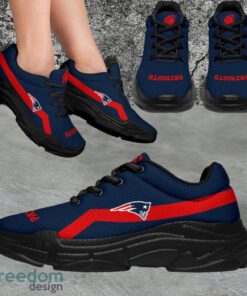 NFL New England Patriots Custom Simple Logo For Fans Sneakers Shoes Product Photo 1