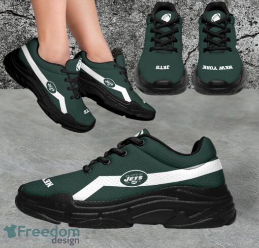 NFL New York Jets Custom Simple Logo For Fans Sneakers Shoes Product Photo 1