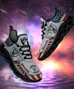 NFL New York Jets Design Logo & America Flag Gift For Fans Max Shoes